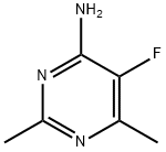5-Fluoro-2,6-dimethyl-4-pyrimidinamine Structure