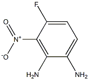 1,2-Benzenediamine, 4-fluoro-3-nitro- Struktur