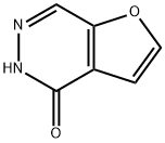 furo[2,3-d]pyridazin-4-ol 结构式