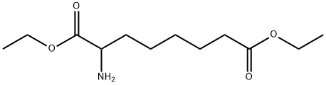 RS-2-氨基辛二酸二乙酯 结构式