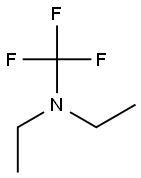 Ethanamine, N-ethyl-N-(trifluoromethyl)- Structure