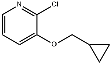 2-chloro-3-(cyclopropylmethoxy)pyridine Structure