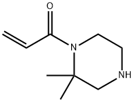 1-(2,2-DIMETHYLPIPERAZIN-1-YL)PROP-2-EN-1-ONE Structure