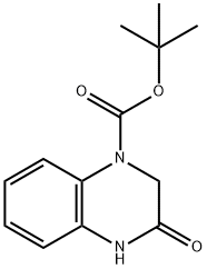 tert-Butyl 3-oxo-3,4-dihydroquinoxaline-1(2H)-carboxylate Structure