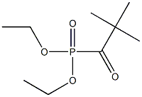 Phosphonic acid, (2,2-dimethyl-1-oxopropyl)-, diethyl ester 结构式