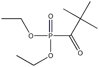 Phosphonic acid, (2,2-dimethyl-1-oxopropyl)-, diethyl ester,1489-89-0,结构式