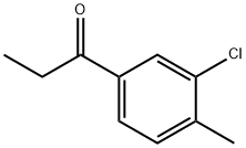 3'-CHLORO-4'-METHYLPROPIOPHENONE Structure