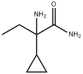 2-氨基-2-环丙基丁酰胺,1498031-35-8,结构式