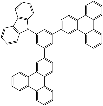 9-(3,5-二(三苯基-2-基)苯基)-9H-咔唑, 1498411-20-3, 结构式