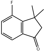 4-FLUORO-3,3-DIMETHYL-2,3-DIHYDRO-1H-INDEN-1-ONE|1501959-50-7