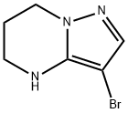 3-bromo-4,5,6,7-tetrahydropyrazolo[1,5-a]pyrimidine Struktur