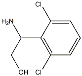 2-AMINO-2-(2,6-DICHLOROPHENYL)ETHAN-1-OL Structure
