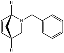 (1S,4R)-5-benzyl-5-azabicyclo[2.2.1]hept-2-ene 化学構造式