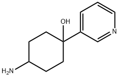 4-Amino-1-pyridin-3-yl-cyclohexanol Structure