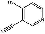 4-Mercapto-nicotinonitrile 化学構造式