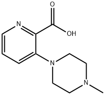 3-(4-methylpiperazin-1-yl)picolinic acid Structure