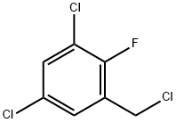 1,5-dichloro-3-(chloromethyl)-2-fluorobenzene Structure