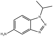 1-Isopropyl-1H-benzotriazol-5-ylamine Struktur
