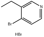 4-bromo-3-ethylpyridine hydrobromide Struktur