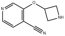 3-(azetidin-3-yloxy)isonicotinonitrile Structure