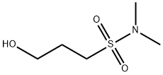 3-hydroxy-N,N-dimethylpropane-1-sulfonamide Struktur