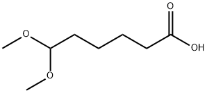 6,6-二甲氧基己酸, 153706-85-5, 结构式