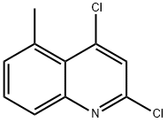 2,4-Dichloro-5-methylquinoline Structure