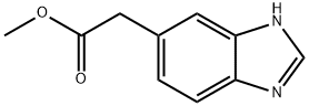 Methyl 1H-benzimidazol-5-ylacetate Struktur