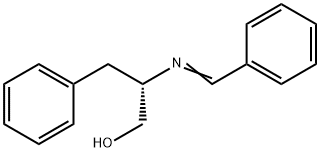 (S)-2-(BENZYLIDENEAMINO)-3-PHENYLPROPAN-1-OL Structure