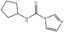 N-环戊基-1-咪唑甲酰胺 结构式