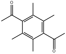 2,3,5,6-四甲基-1,4-苯二乙酮 结构式