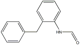 Formamide,N-[2-(phenylmethyl)phenyl]- 化学構造式