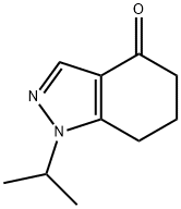 1-Isopropyl-1,5,6,7-tetrahydro-indazol-4-one Structure