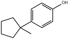 Phenol, 4-(1-methylcyclopentyl)- Structure