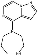 4-(1,4-diazepan-1-yl)pyrazolo[1,5-a]pyrazine Structure