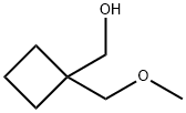 [1-(methoxymethyl)cyclobutyl]methanol Structure