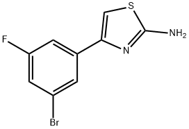 1566959-28-1 4-(3-溴-5-氟苯基)噻唑-2-胺