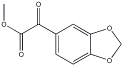 Methyl 3,4-methylenedioxybenzoylformate Structure