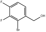 2-溴-3,4-二氟苯甲醇,1578156-19-0,结构式