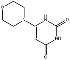 6-morpholinopyrimidine-2,4(1H,3H)-dione Struktur