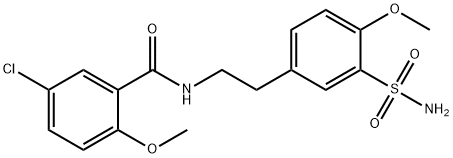 N-[2-[3-(AMINOSULFONYL)-4-METHOXYPHENYL]ETHYL]-5-CHLORO-2-METHOXY-BENZAMIDE
