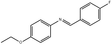 (4-ethoxyphenyl)(4-fluorobenzylidene)amine Structure