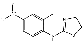 (2-Methyl-4-nitro-phenyl)-thiazolidin-2-ylidene-amine,159091-76-6,结构式