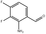 2-AMINO-3,4-DIFLUOROBENZALDEHYDE Structure