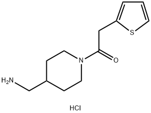 1605623-50-4 1-(4-(氨基甲基)哌啶-1-基)-2-(噻吩-2-基)乙-1-酮