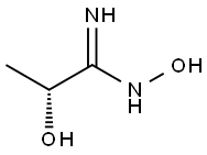 (2R)-N,2-dihydroxypropanimidamide Struktur