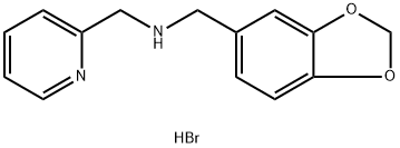 (1,3-benzodioxol-5-ylmethyl)(2-pyridinylmethyl)amine dihydrobromide,1609406-32-7,结构式