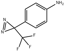 4-(3-(trifluoromethyl)-3H-diazirin-3-yl)aniline Struktur