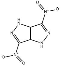3,6-Dinitro-1,4-dihydro-pyrazolo[4,5-c]pyrazole 化学構造式