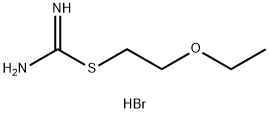 1-(carbamimidoylsulfanyl)-2-ethoxyethane hydrobromide Structure